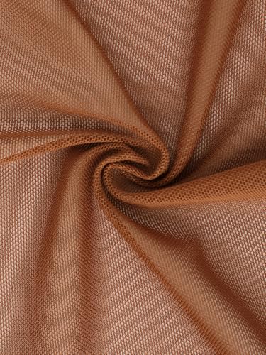Image of Allegra K Women's Satin Shrug Wedding Open Front Mesh Evening Formal Bolero