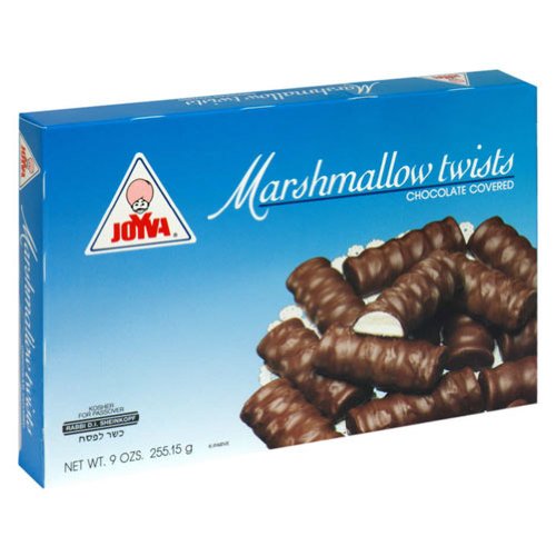Joyva, Chocolate Cov Marsh Twist Van, 9-Ounce (24 Pack)