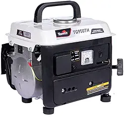 GERADOR TOYAMA GASOLINA TG950TH 2 TEMPOS MONOFASICO 220V 850W PARTIDA MANUAL COM CARREGADOR DE BATERIA