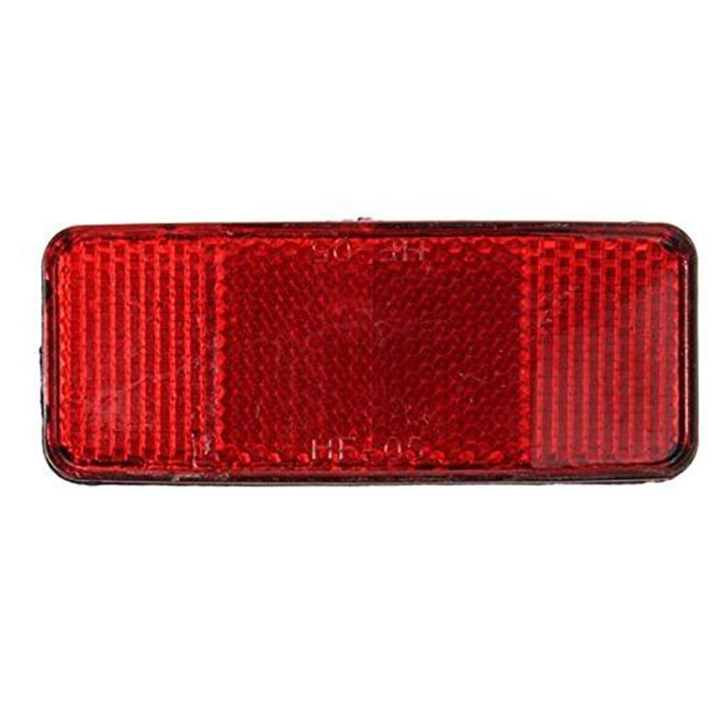 InoveyBicycle Bicycle Safety Caution Warning Reflector Disc for Rear Pannier Racks Frame