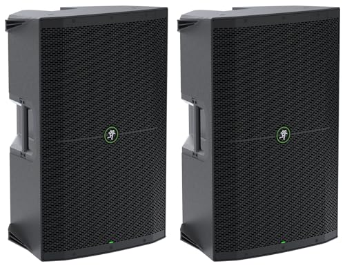 Audiosavings Bundle: (2) Mackie Thump215 15 1400 Watt Powered Active DJ PA Speaker Thump 215