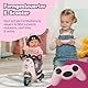BABY born E-Scooter - Ferngesteuerter Roller inkl. Zubehör - Funktioniert mit Batterien - Geeignet für alle 43cm Puppen
