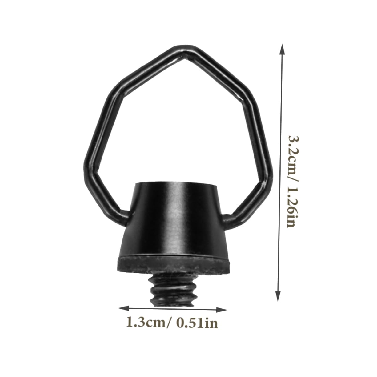 SUPVOX Elegant Camping Lamp Loop Hanger Aluminum Alloy Multi-use Loop for Home Office Commercial