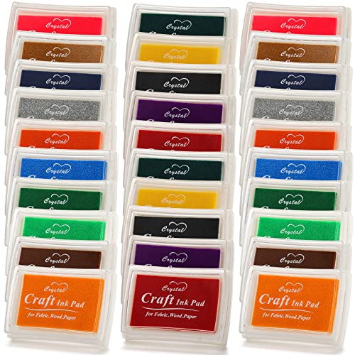 Deayou DE-CRAFTINKPAD-15C30P 30 Pack Rubber Stamp Pad thumb #3