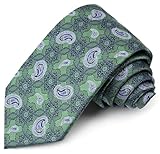 Yeahsun 3.15'' (8cm) Men's Necktie Paisley Floral Silk Ties for Men Formal Flower Neckties with Multiple Colors for Party Business and Wedding