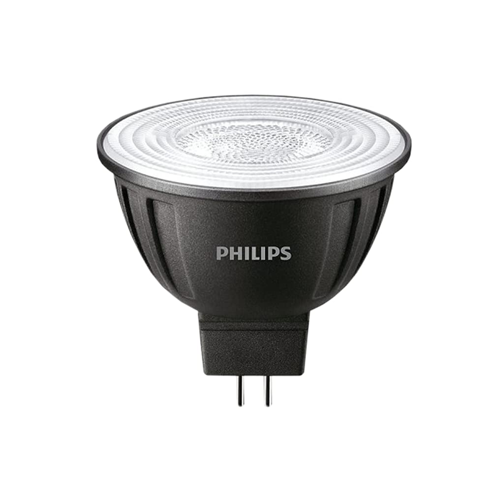 PHILIPS MASTER LED MR16 7W 2700K 6個セット Lâmpada Led Philips PAR16 MR16 36º dimerizável 7W luz amarela 12V