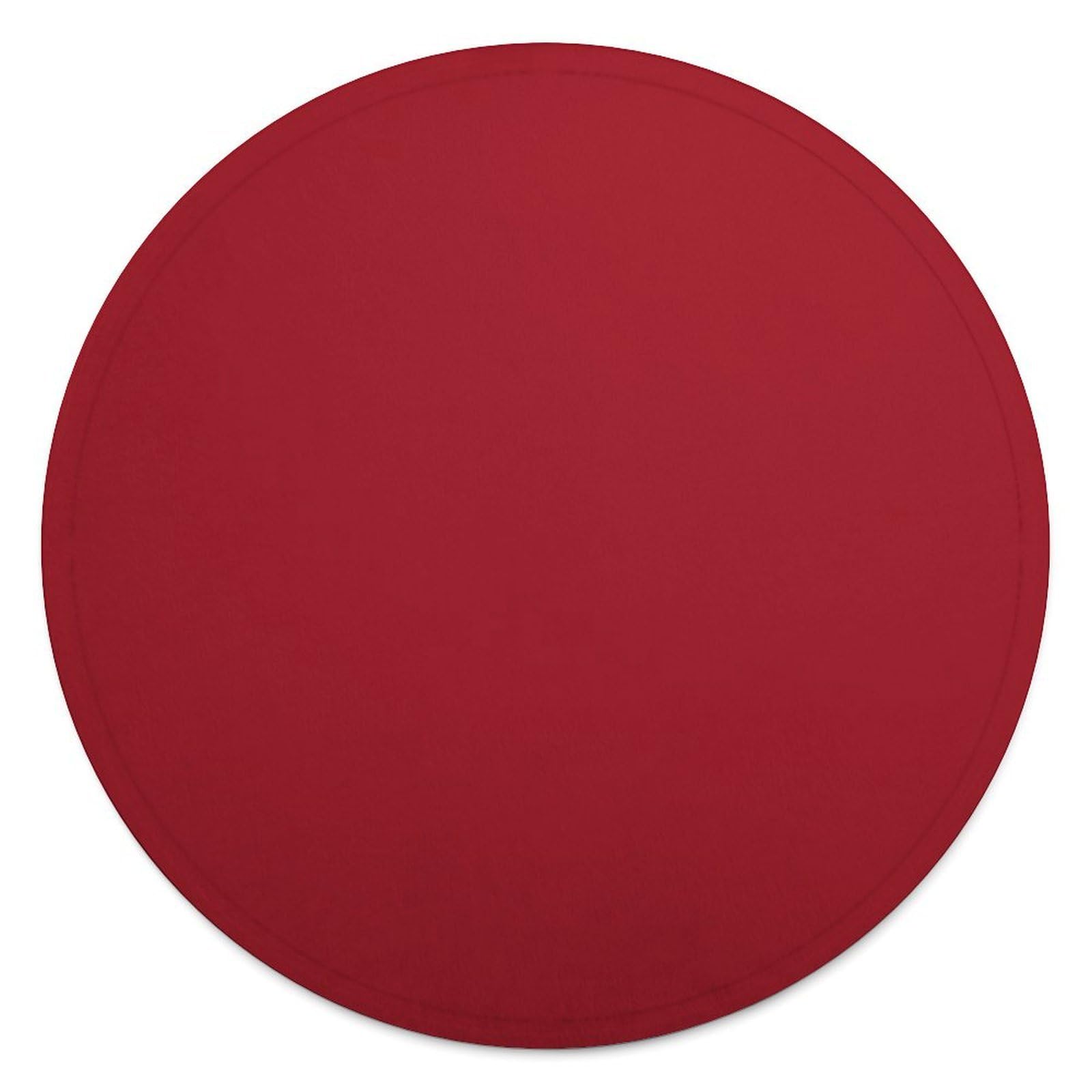 Couverture flanelle rouge Amaranth 140 cm, jeté de canapé chic et pliable