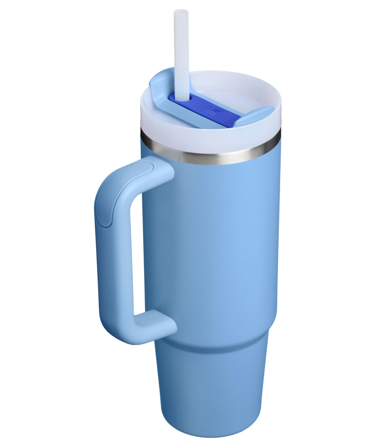 STANLEY Quencher H2.0 Tumbler with Handle and Straw 30 oz | Flowstate 3-Position Lid | Cup Holder Compatible for Travel | Insulated Stainless Steel Cup | BPA-Free | Blue Sky - 3