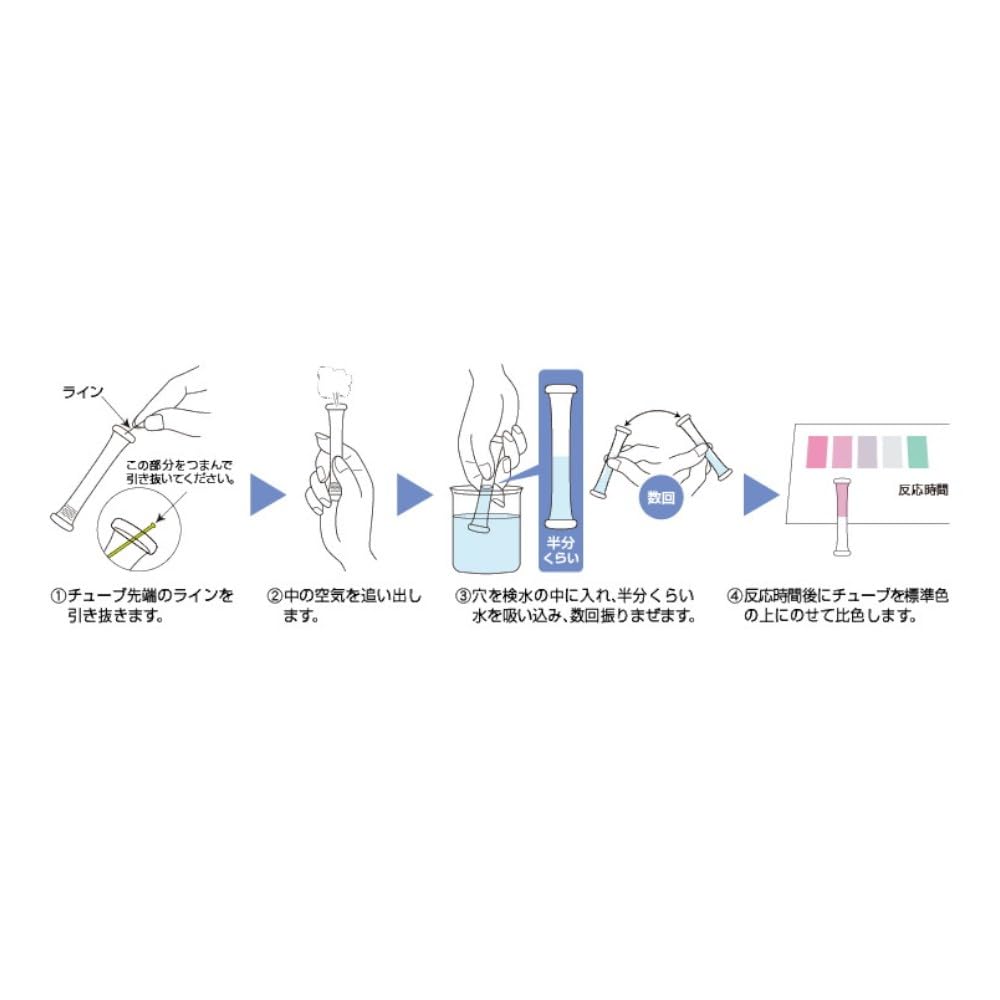 Amazon.co.jp: 「パックテスト 残留塩素（高濃度） 10本」 標準色なし