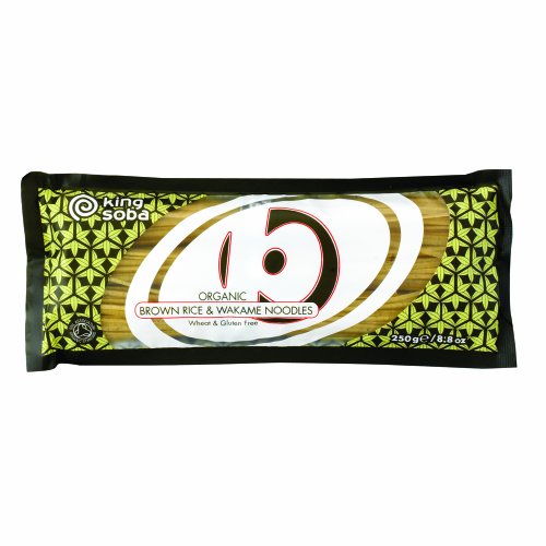 King Soba Org Brown Rice Wakame Noodles 250 g