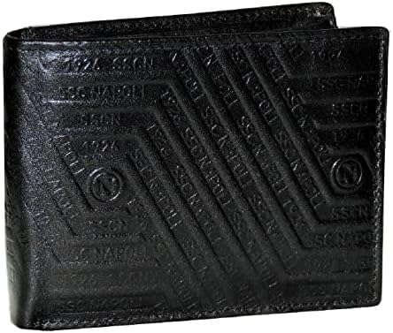 PORTAFOGLIO SSC NAPOLI UOMO UFFICIALE ENZO CASTELLANO IN PELLE PORTAFOGLIO SSC NAPOLI UOMO UFFICIALE ENZO CASTELLANO IN PELLE