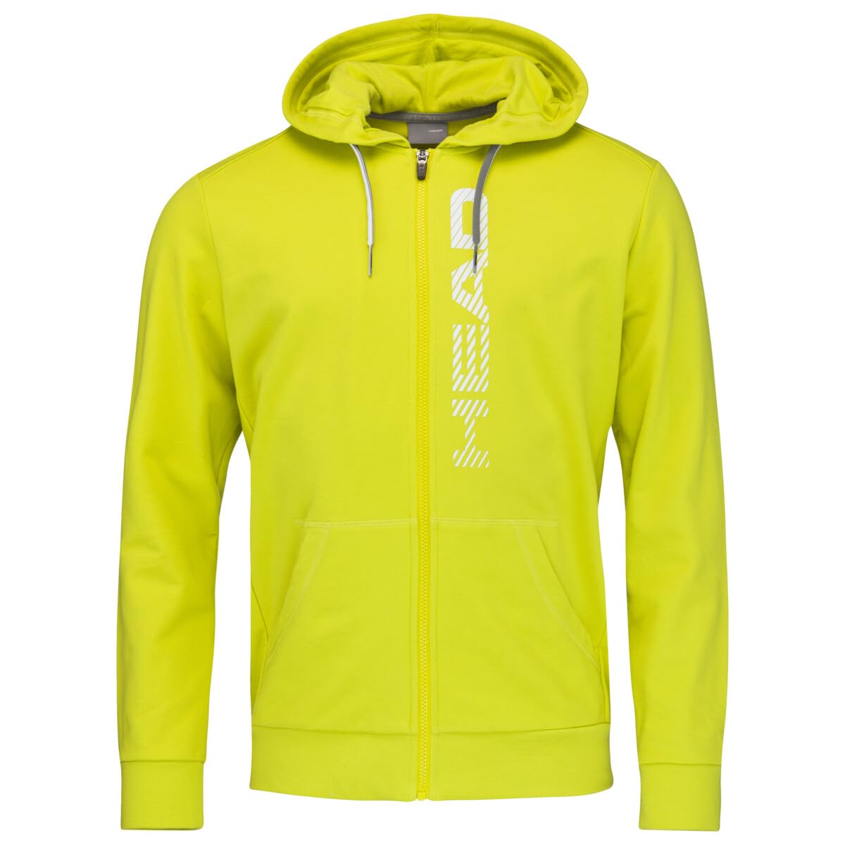 HEAD Club Original Hoodie FZ Heren Grijs Melange, Grijs Melange, L