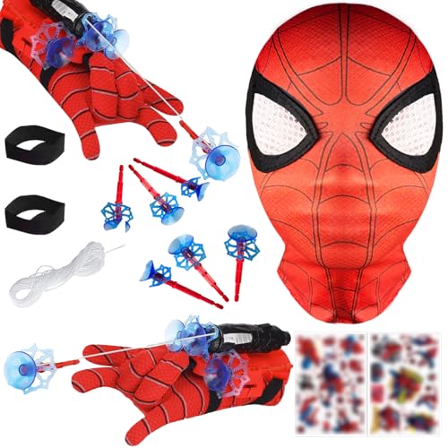 STFYUG 2 Juegos de Guantes de Lanzador, Spiderm Guantes Lanzadores, Guantes Lanzadores de Spiderm, Guantes Lanzadores de Spiderm, Spiderm Juguetes para Fiestas de Cosplay para Niños STFYUG 2 Juegos de Guantes de Lanzador, Spiderm Guantes Lanzadores, Guantes Lanzadores de Spiderm, Guantes Lanzadores de Spiderm, Spiderm Juguetes para Fiestas de Cosplay para Niños