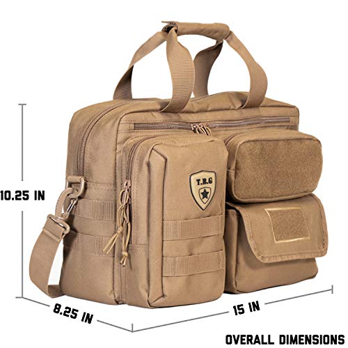 Tactical Baby Gear Deuce 2.0 Tactical Diaper Bag with Changing Mat (Coyote Brown) - Thumbnail 7
