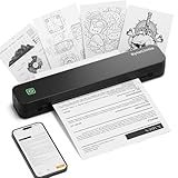 ByteCintia C80 Stampante Portatile A4,Stampante Termica Portatile compatibile con formato ...
