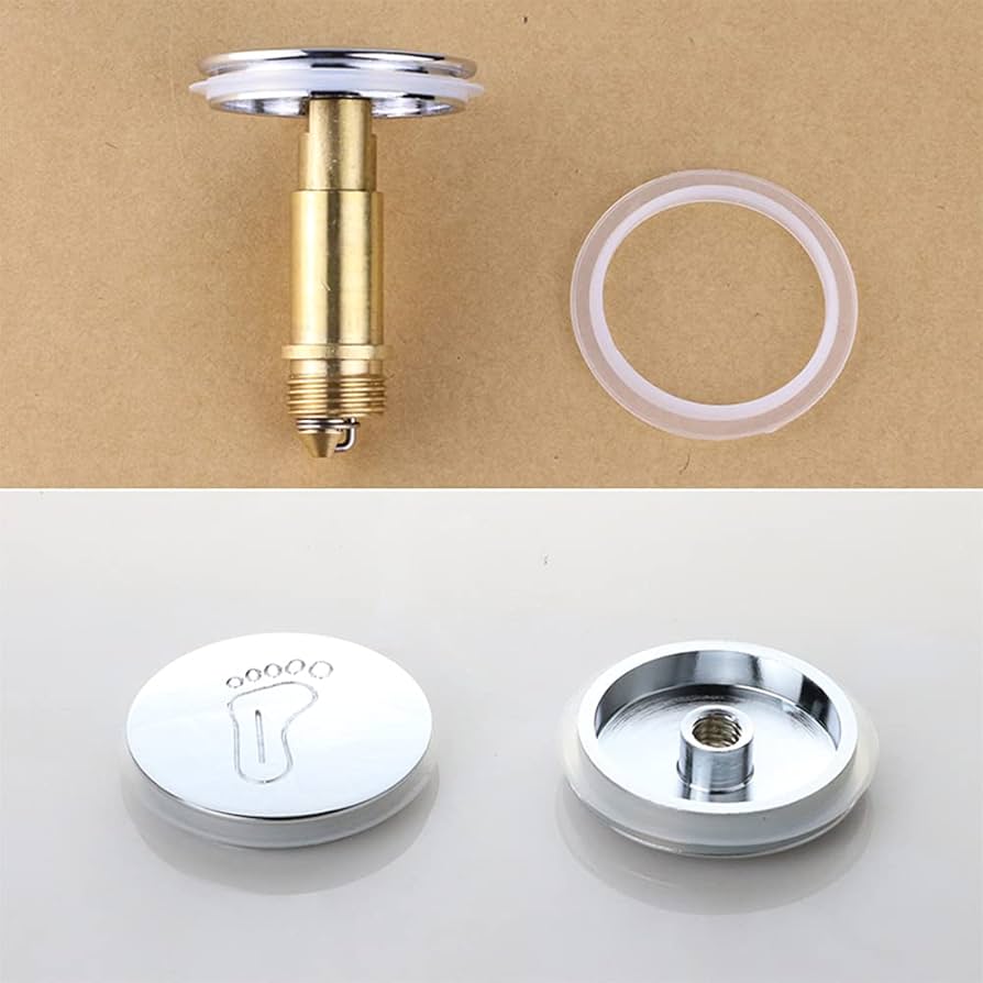 Watermark Aprove 1"1/2 Basin Sink Clic Clac Waste Without Overflow Pop Up Basin Waste ND521 - Pop Up Waste And Drainer