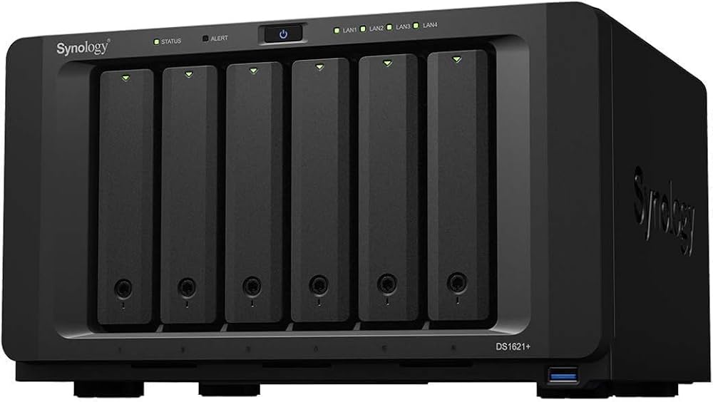 Amazon.co.jp: Synology NASキット 6ベイ 拡張可 DS1621+【延長保証 Amazon.co.jp: Synology NASキット 6ベイ 拡張可 DS1621+【延長保証