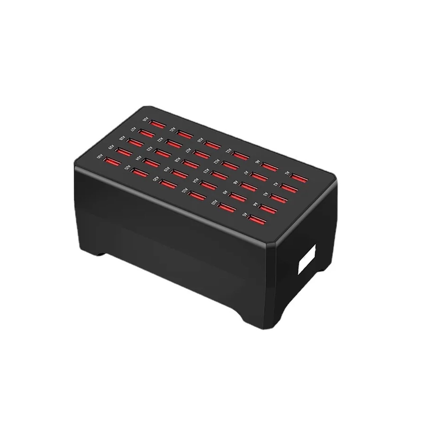 Chargeur Rapide Multi USB 150W, indicateur LED, 30 Ports 2,4 a, Chargement for Smartphone et Tablette Compatibilité Universelle