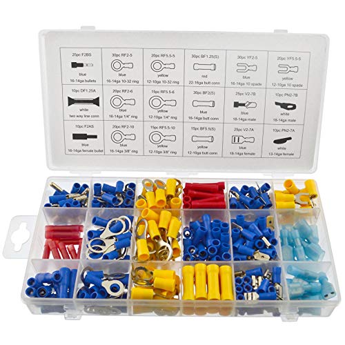 Terminali Fili Elettrici / Set da 360 pezzi AST24