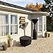 Amazon Basics Outdoor Round Stand Up Patio Heater Cover, Black, 36