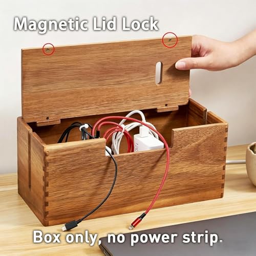 Organizador de cables de escritorio para evitar enredos en casa 4