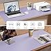Aothia Non-Slip PU Leather Waterproof Desk Protector Mat, Mouse Pad, Desk Blotter, Writing Pad for Office, Home, Laptop, Lavender, 23.6
