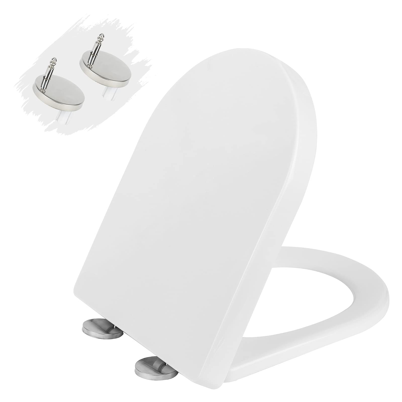 Buy Cskunxia Toilet Seat with Quick and Easy Installation Quick Release for Easy Cleaning