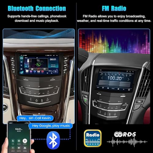 Radio Car Android 13 8 Pulgadas para Cadillac Escalade miniatura 6