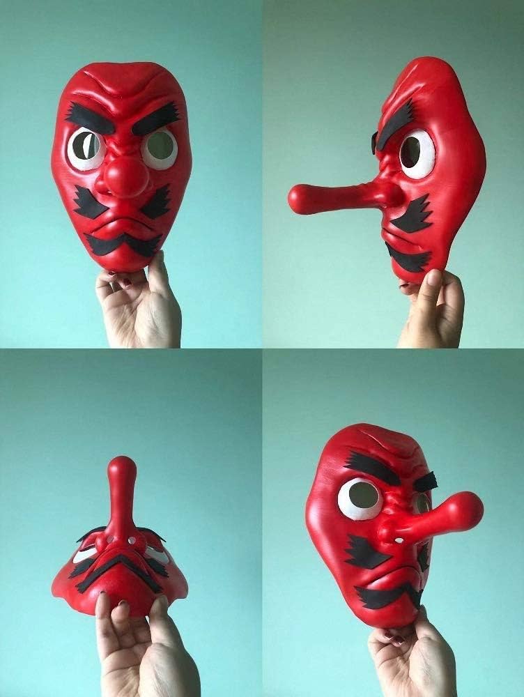 Amazon.co.jp: ZY Stroe 鬼滅の刃 お面 コスプレ 炭治郎 真菰 錆