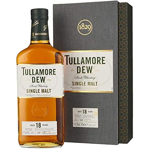 Tullamore Dew Tullamore D.E.W. 18 Years Old Single Malt Irish Whiskey Whisky Cover
