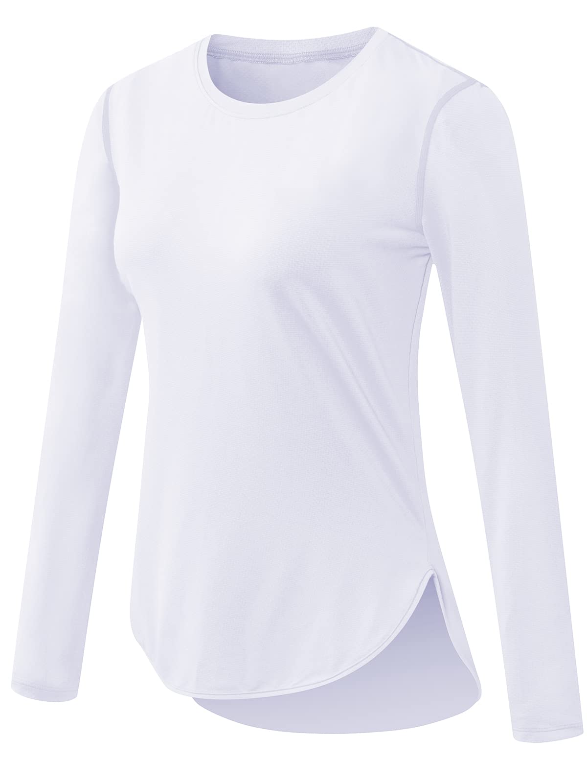 Vsaiddt Women's Long Sleeve Shirt Sun UV Protection Hiking Shirts Quick Dry Workout Tops UPF 50+ Rash Guard