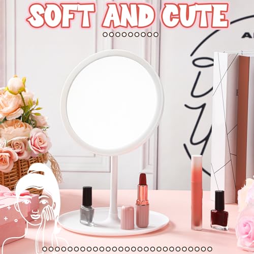 Set de 6 espejos para maquillaje DoubleFill en blanco miniatura 4