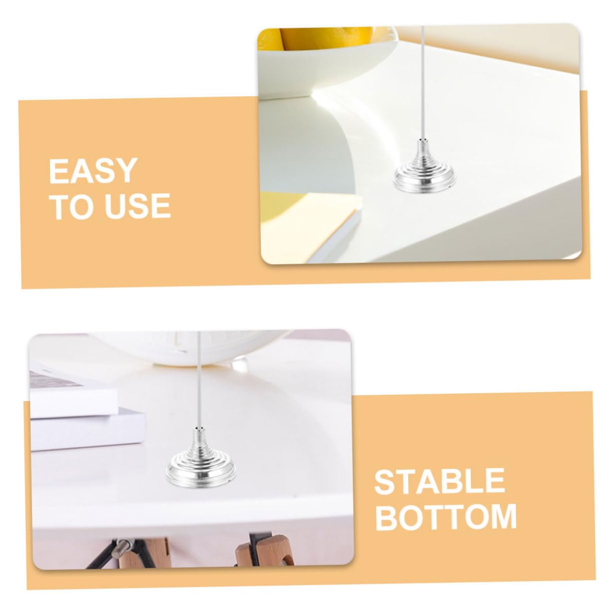 Toddmomy 5 Set Per Bandiera Mini Base Rotonda Placcata Per Decorazioni Festive E Ufficio Stabile E Facile Usare Per Esposizione Piccole Bandiere 10 Pezzi*5