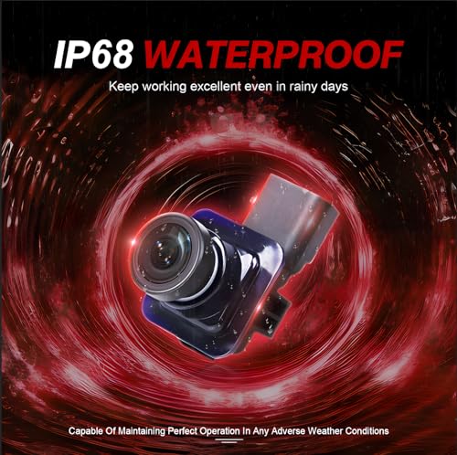Image of Backup Camera Replacement BB5Z-19G490-A Compatible with Ford Explorer 2011 2012 2013 2014 2015 Replaces Number EB5Z-19G490-A