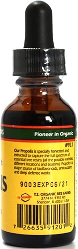 Miniatura 3 de YS BEE FARMS Propóleo orgánico 70% ultra fuerte, 1 onza