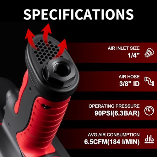 AEROPRO TOOLS 1/2-Inch Air Impact Wrench