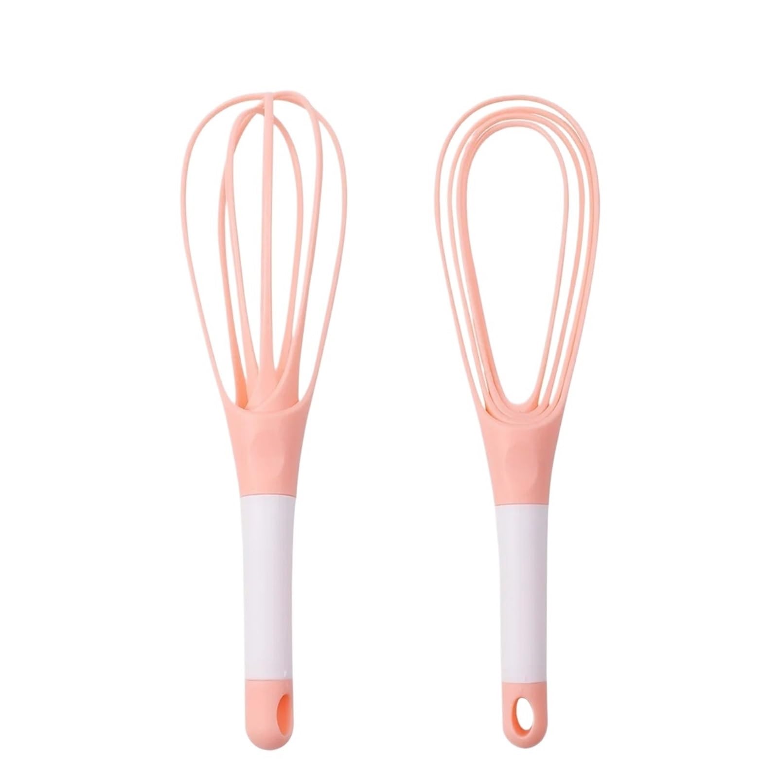 Batidor de huevos plegable, batidor giratorio 3 veces más rápido para batir crema