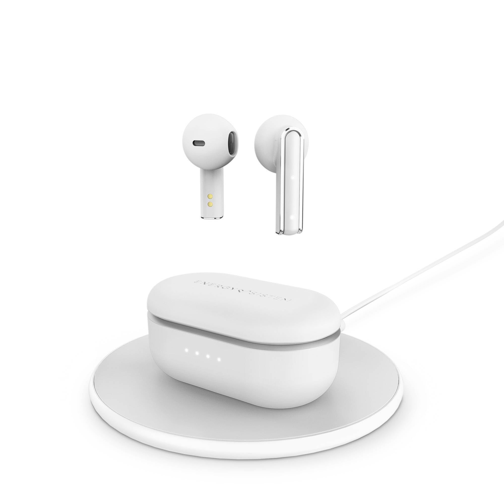 Energy Sistem Earphones True Wireless Style 4 Ultra Moon (Proximity Sensor, Wireless Charging Case)
