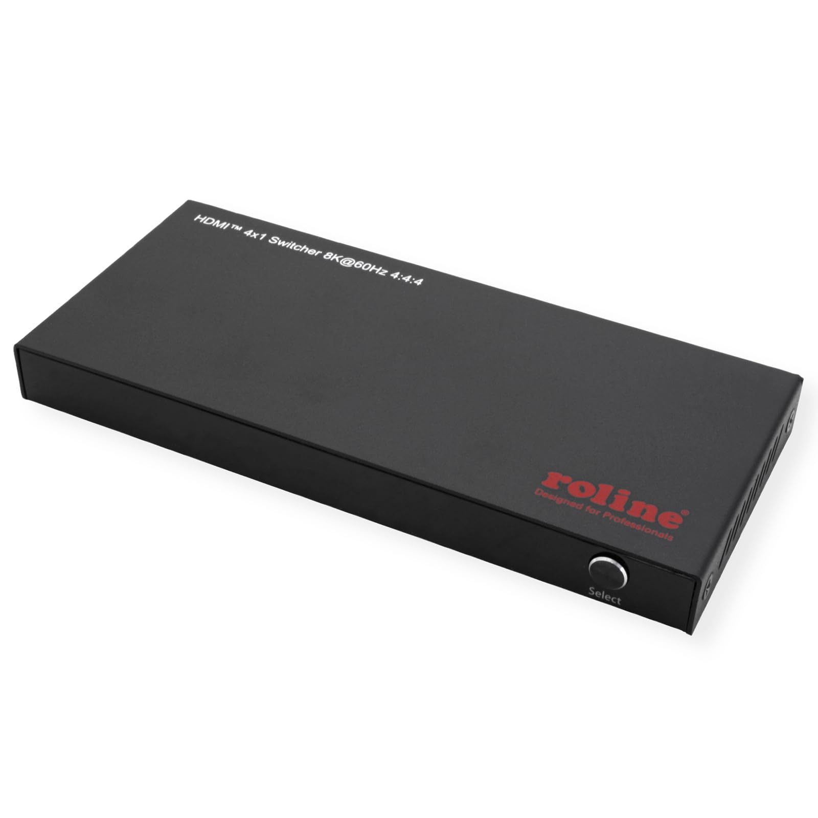 ROLINE Conmutador HDMI 8K, 4 vías, con Mando a Distancia por Infrarrojos