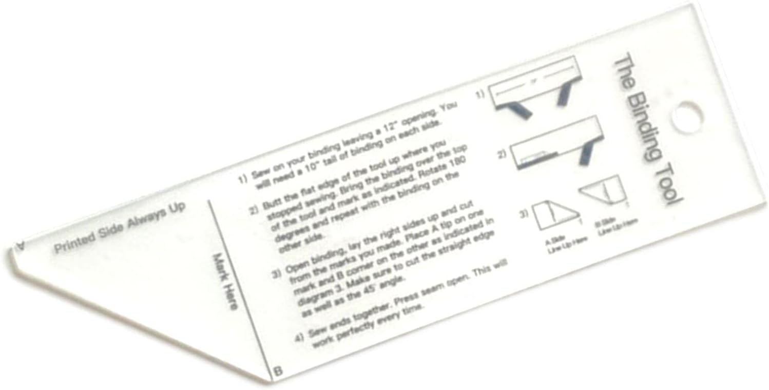 Binding Patchwork Ruler Ruler Sewing Machine Ruler Fabric Quit Binding Tool Template Quilting