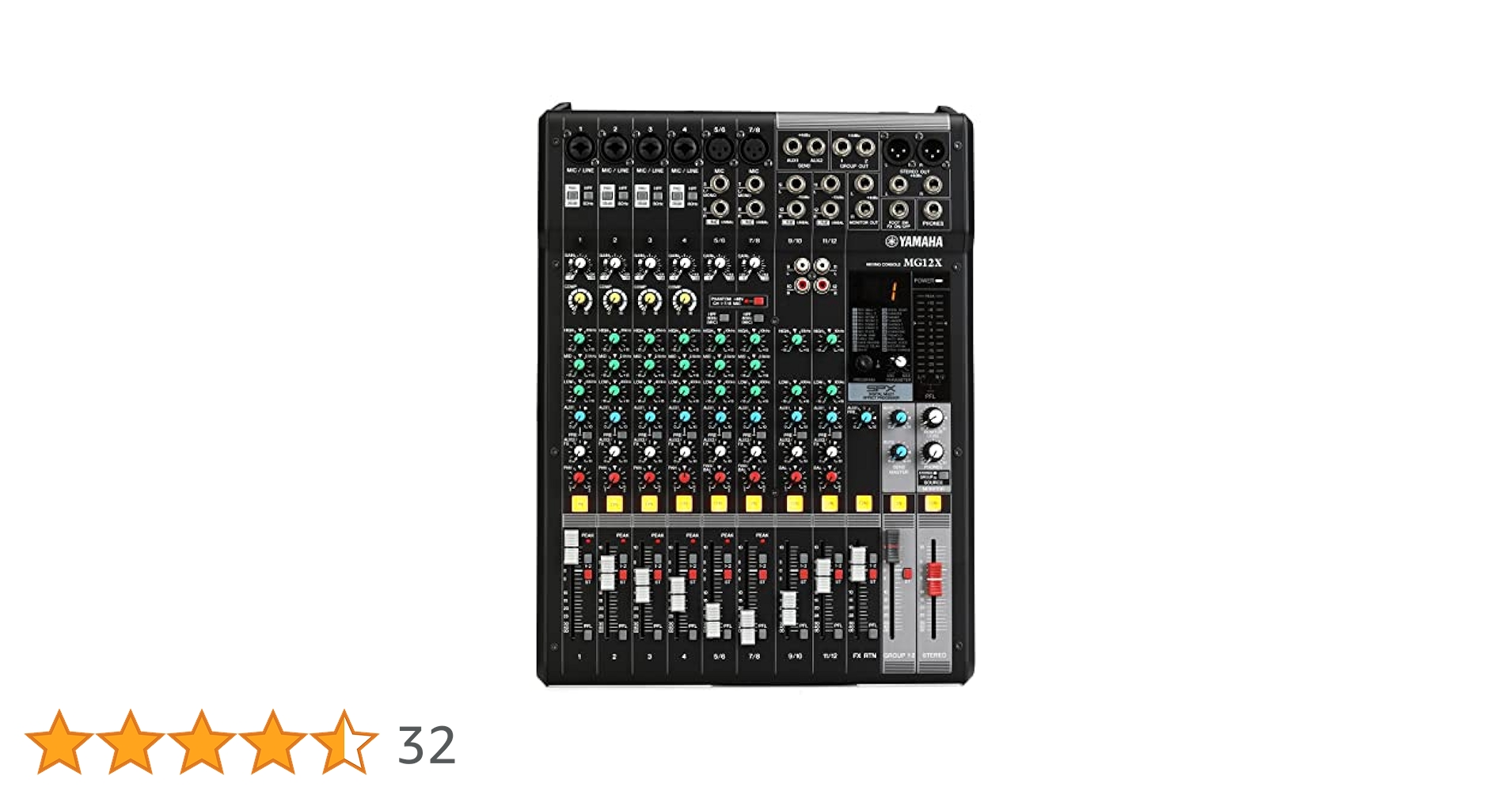 【新品未使用】YAMAHA MG12X ラインミキサー 新品未使用】YAMAHA MG12X ラインミキサー