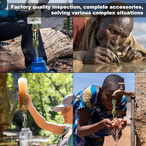 Portable Water Purifier Camping System