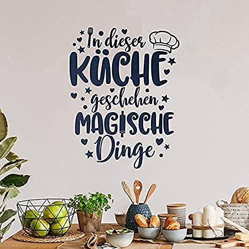 Wandtattoo kreativer Aufkleber Küche geeignet für Bürobadezimmer 40x40cm Cover