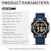 HANPOSH Reloj Hombre Relojes Impermeables para Hombres Reloj De Cuarzo Analógico Relojes De Pulsera para Hombres con Fecha Luminoso Reloj Casual De Moda Correa De Silicona Imagen de HANPOSH Reloj Hombre Relojes Impermeables para Hombres Reloj De Cuarzo Analógico Relojes De Pulsera para Hombres con Fecha Luminoso Reloj Casual De Moda Correa De Silicona