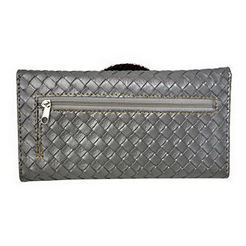Western Rhinestone Bling Fleur De Lis Wallet3