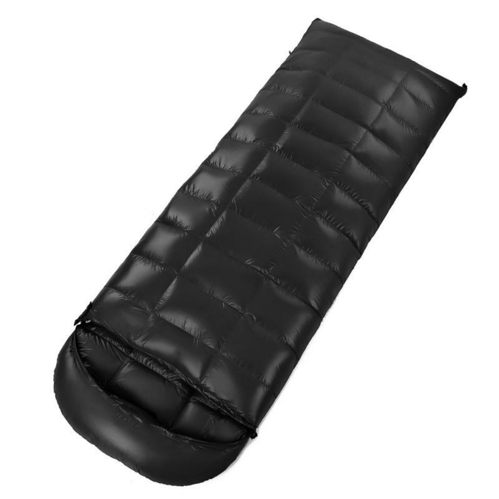 saco de dormir Saco de dormir de plumas for todas las estaciones, adecuado for acampar al aire libre, impermeable, resistente al viento y cálido, con bolsa de almacenamiento bolsa de dormir camping (