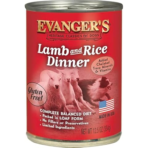 Evanger's Heritage Classics Lamb and Rice Dinner for Dogs Cover