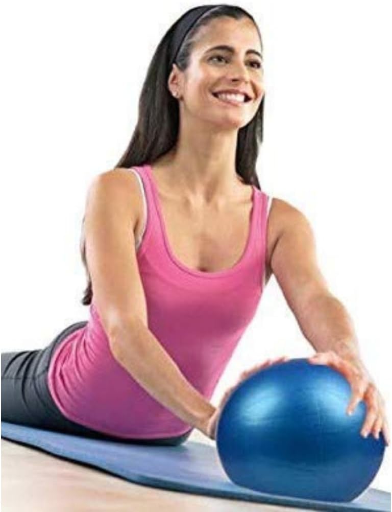 Physio Store Physiostore EVA, PVC Mini Gym Exercise & Fitness Ball, Size 25Cm,Blue