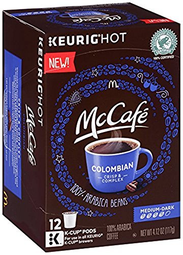McCafe Colombian Dark Roast Coffee K 