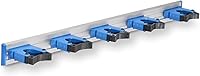 Unger Professional Hang-Up 5-Bracket Organizer - Heavy-Duty Aluminum Cleaning Tool Storage Rack with Lifetime Guarantee